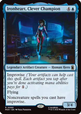 Ironheart, Clever Champion  [Foil]  (MSH-060) - [Marvel Super Heroes]