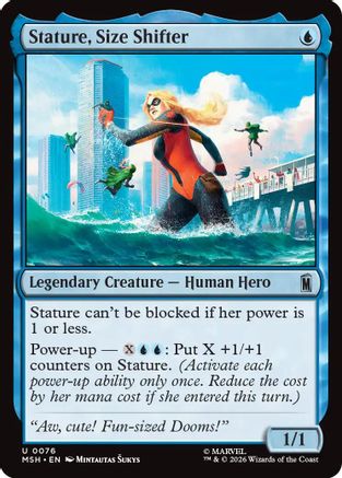 Stature, Size Shifter  [Foil]  (MSH-078) - [Marvel Super Heroes]