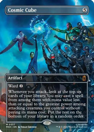 Cosmic Cube (Borderless) (0337)  (MSH-337) - [Marvel Super Heroes]