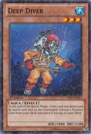 Deep Diver [BP01-EN017] Starfoil Rare - Trinity Hobby