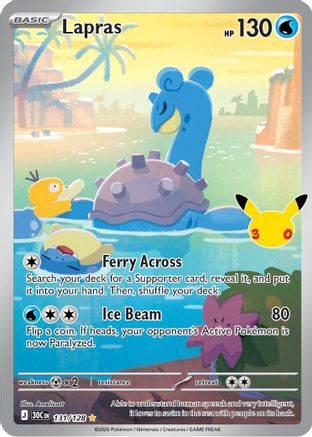 Lapras - (131/null) Holofoil [ME 30th Celebration]