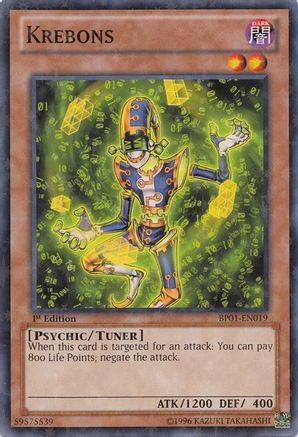 Krebons [BP01-EN019] Starfoil Rare - Trinity Hobby