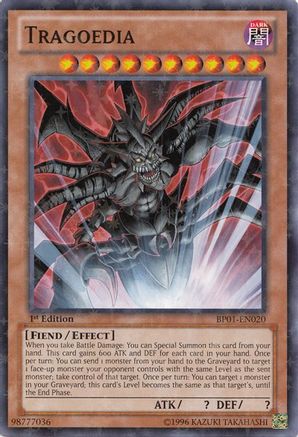 Tragoedia [BP01-EN020] Starfoil Rare - Trinity Hobby