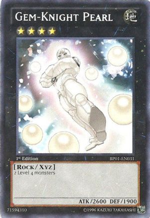 Gem-Knight Pearl [BP01-EN031] Starfoil Rare - Trinity Hobby