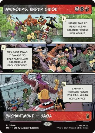 Avengers: Under Siege (Showcase)  (MSH-306) - [Marvel Super Heroes]