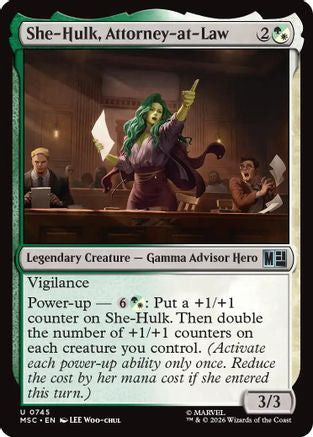 She-Hulk, Attorney-at-Law  (MSH-745) - [Marvel Super Heroes]