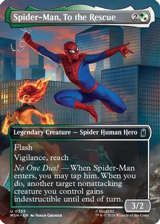 Spider-Man, To the Rescue  (MSH-228) - [Marvel Super Heroes]