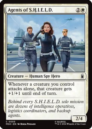 Agents of S.H.I.E.L.D.  (MSH-005) - [Marvel Super Heroes]