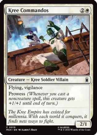 Kree Commandos  [Foil]  (MSH-019) - [Marvel Super Heroes]
