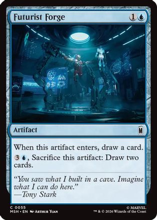 Futurist Forge  (MSH-055) - [Marvel Super Heroes]