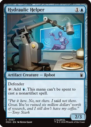 Hydraulic Helper  (MSH-057) - [Marvel Super Heroes]