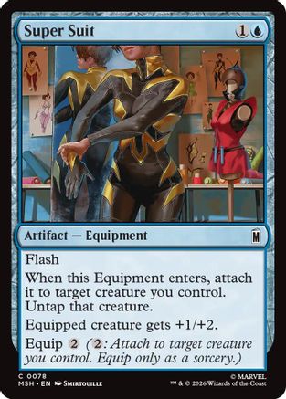 Super Suit  [Foil]  (MSH-078) - [Marvel Super Heroes]