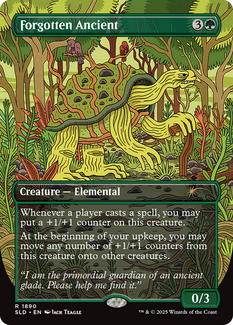 Forgotten Ancient (Rainbow Foil) [Secret Lair Drop Series] - Trinity Hobby