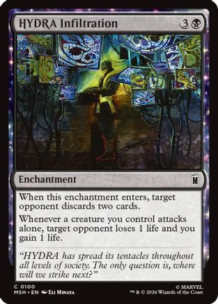 HYDRA Infiltration  [Foil]  (MSH-100) - [Marvel Super Heroes]