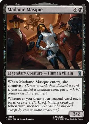 Madame Masque  [Foil]  (MSH-104) - [Marvel Super Heroes]