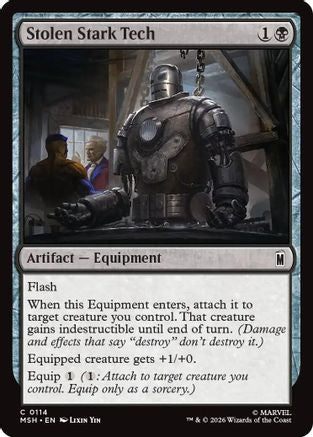 Stolen Stark Tech  (MSH-114) - [Marvel Super Heroes]