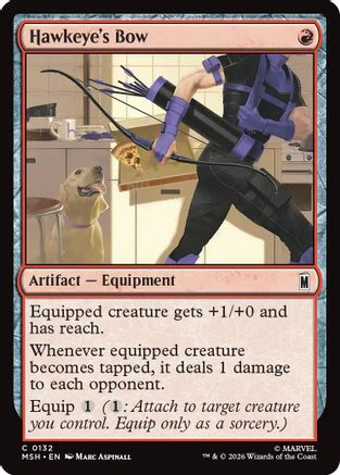 Hawkeye's Bow  (MSH-132) - [Marvel Super Heroes]
