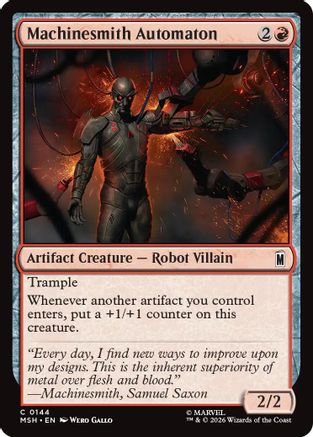 Machinesmith Automaton  [Foil]  (MSH-144) - [Marvel Super Heroes]