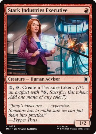 Stark Industries Executive  (MSH-153) - [Marvel Super Heroes]
