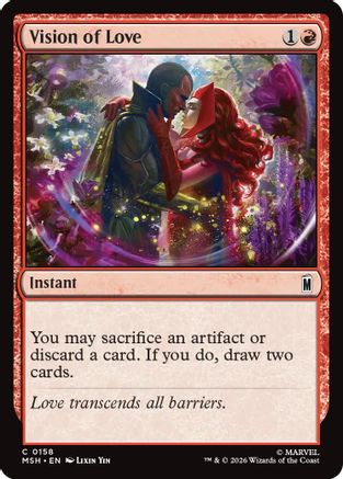Vision of Love  (MSH-158) - [Marvel Super Heroes]