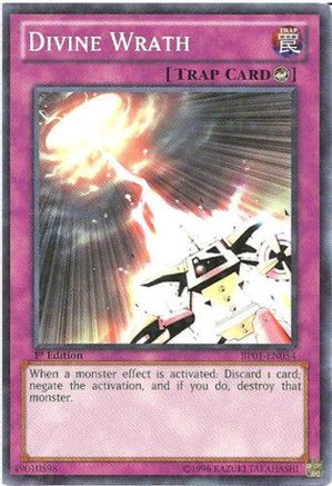 Divine Wrath [BP01-EN054] Starfoil Rare - Trinity Hobby