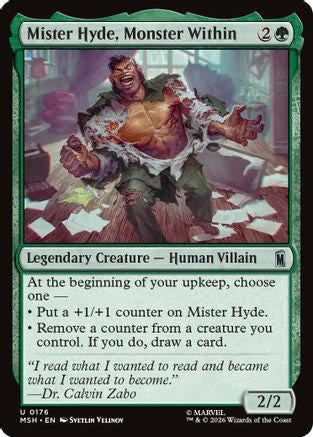 Mister Hyde, Monster Within  (MSH-176) - [Marvel Super Heroes]