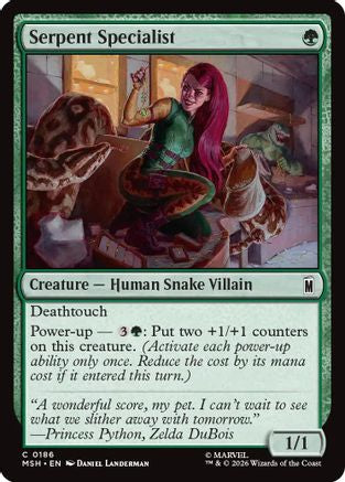 Serpent Specialist  (MSH-186) - [Marvel Super Heroes]