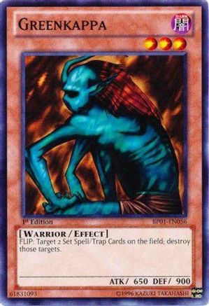 Greenkappa [BP01-EN056] Starfoil Rare - Trinity Hobby