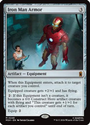 Iron Man Armor  [Foil]  (MSH-248) - [Marvel Super Heroes]