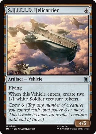 S.H.I.E.L.D. Helicarrier  (MSH-249) - [Marvel Super Heroes]