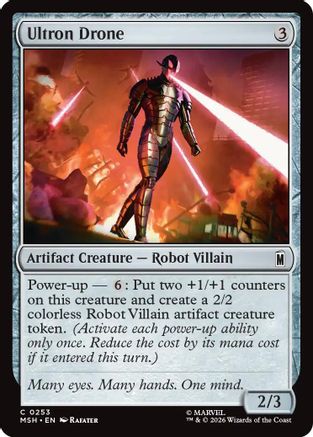 Ultron Drone  [Foil]  (MSH-253) - [Marvel Super Heroes]