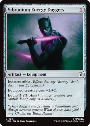 Vibranium Energy Daggers  (MSH-254) - [Marvel Super Heroes]