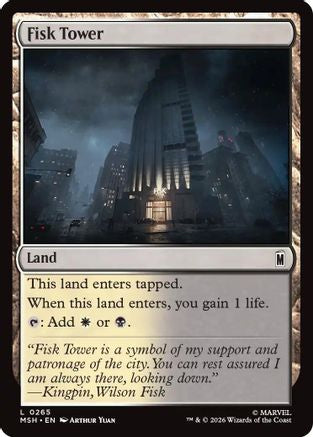 Fisk Tower  (MSH-265) - [Marvel Super Heroes]