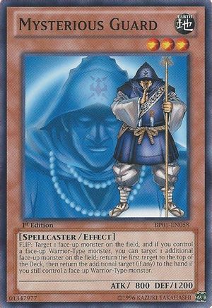 Mysterious Guard [BP01-EN058] Starfoil Rare - Trinity Hobby