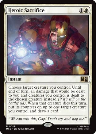 Heroic Return  (MSC-017) - [Commander: Marvel Super Heroes]