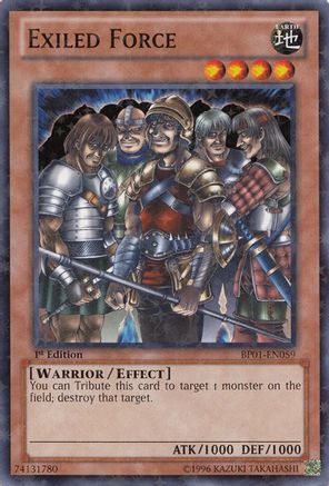 Exiled Force [BP01-EN059] Starfoil Rare - Trinity Hobby