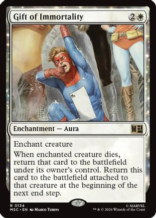 Gift of Immortality  (MSC-134) - [Commander: Marvel Super Heroes]