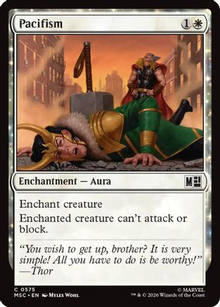 Pacifism  (MSC-575) - [Commander: Marvel Super Heroes]