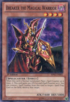 Breaker the Magical Warrior [BP01-EN061] Starfoil Rare - Trinity Hobby