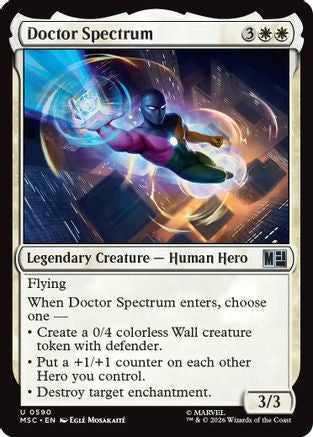 Doctor Spectrum  [Foil]  (MSC-590) - [Commander: Marvel Super Heroes]