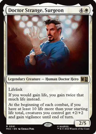 Doctor Strange, Surgeon  (MSC-591) - [Commander: Marvel Super Heroes]