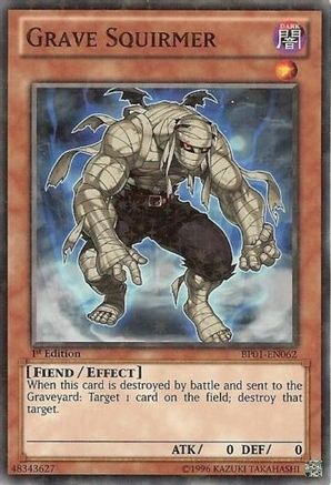 Grave Squirmer [BP01-EN062] Starfoil Rare - Trinity Hobby
