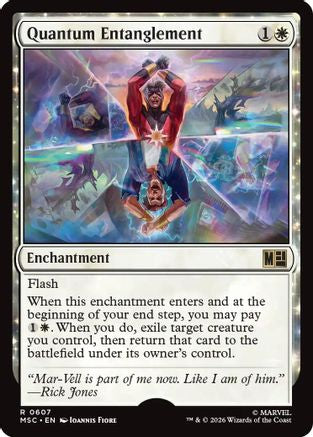 Quantum Entanglement  [Foil]  (MSC-607) - [Commander: Marvel Super Heroes]