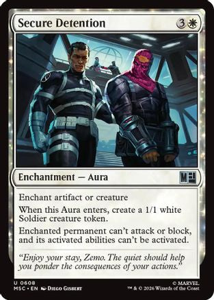 Secure Detention  (MSC-608) - [Commander: Marvel Super Heroes]