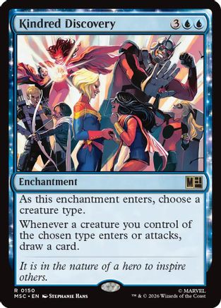 Kindred Discovery  (MSC-150) - [Commander: Marvel Super Heroes]