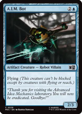 A.I.M. Bot  [Foil]  (MSC-529) - [Commander: Marvel Super Heroes]
