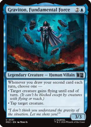 Graviton, Fundamental Force  (MSC-531) - [Commander: Marvel Super Heroes]