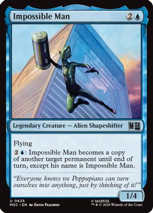 Impossible Man  [Foil]  (MSC-625) - [Commander: Marvel Super Heroes]