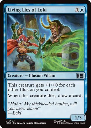 Living Lies of Loki  (MSC-627) - [Commander: Marvel Super Heroes]