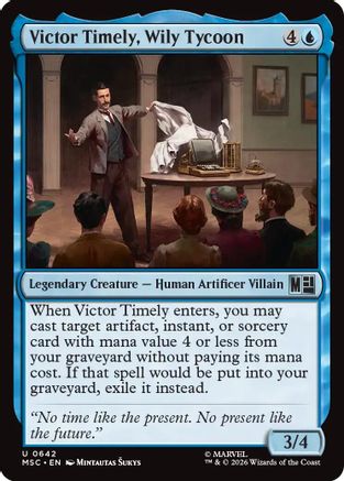 Victor Timely, Wily Tycoon  (MSC-642) - [Commander: Marvel Super Heroes]